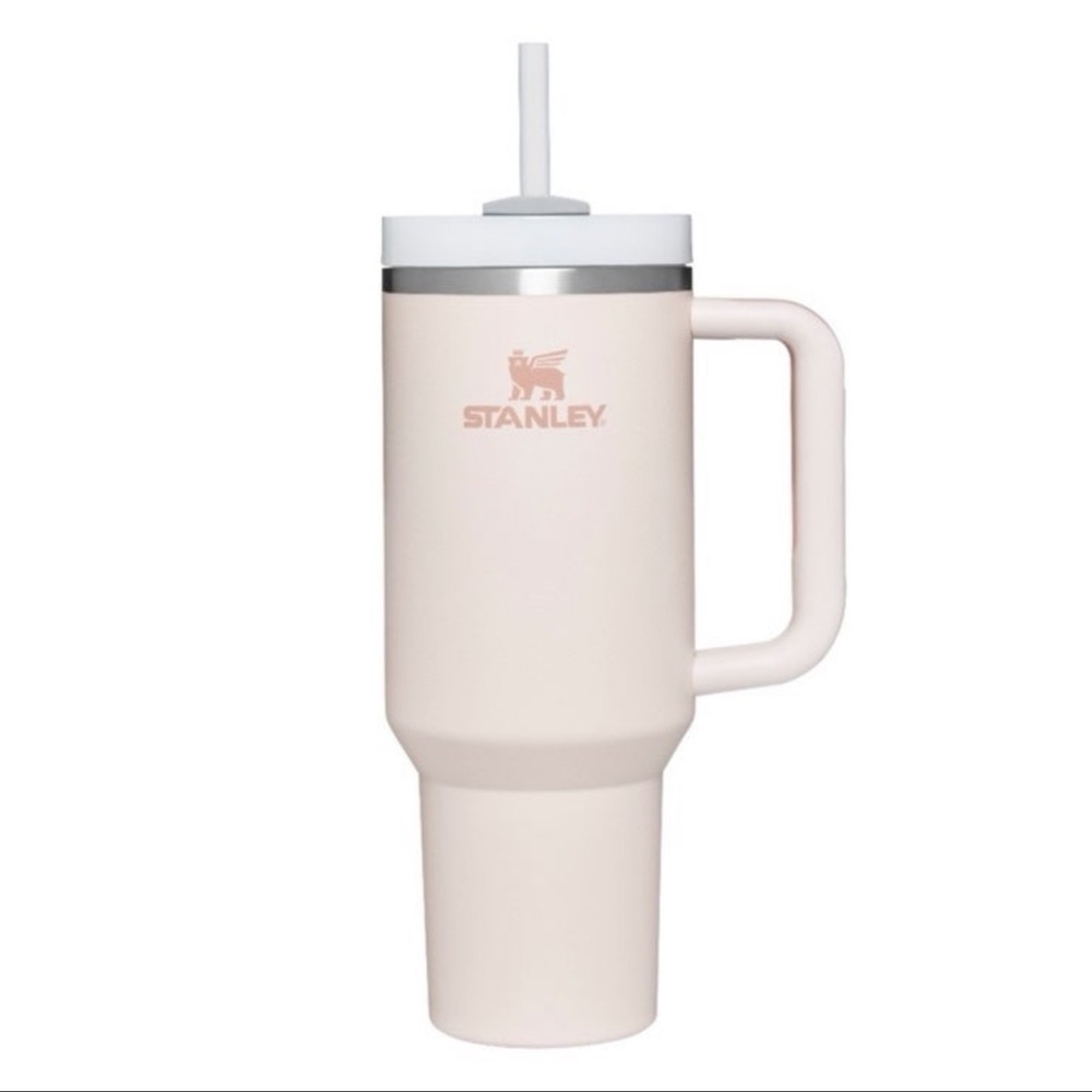 (NWT) Stanley 40 oz. Quencher H2.0 FlowState Tumbler in Rose Quartz